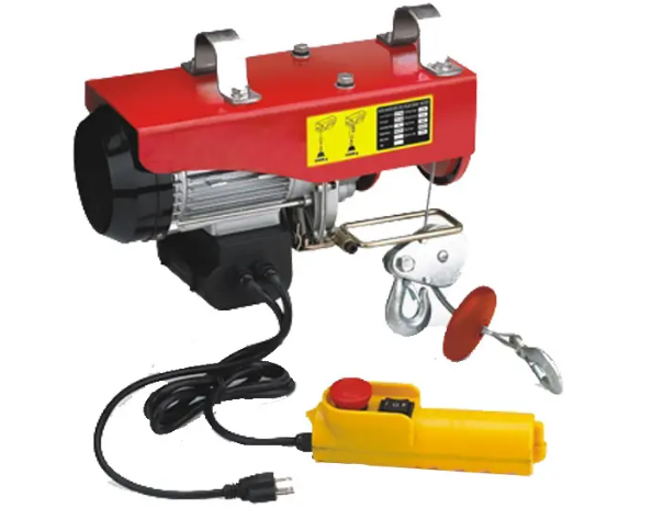 微型電動葫蘆吊裝組合器件,提高了電廠高空作業的安全系數